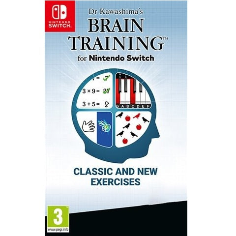Switch - Dr Kawashima's Brain Training For Nintendo Switch (7) Preowned