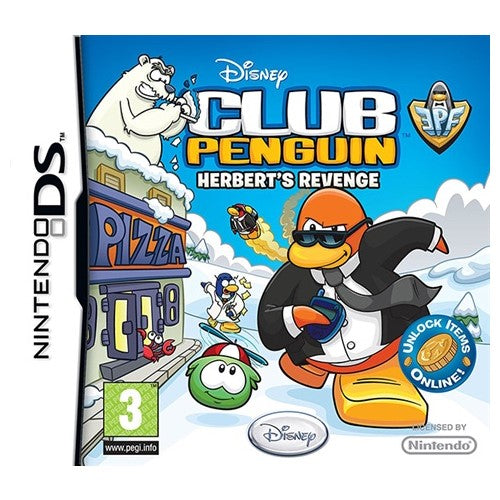 DS - Club Penguin Herbert's Revenge (3) Preowned