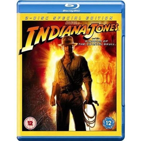 Blu-Ray - Indiana Jones And The Kingdom Of The Crystal Skull (12) Preowned