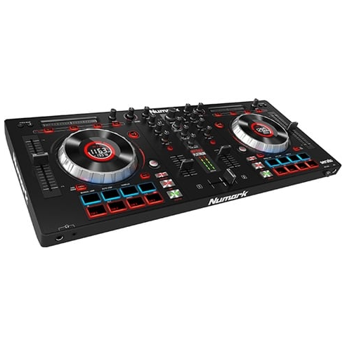Numark Mixtrack Platinum 4-Deck Controller with Jog Wheel Displays Preowned Collection Only