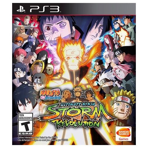 PS3 - Naruto Shippuden: Ultimate Ninja Storm Revolution (12) Preowned