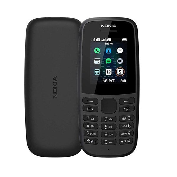 Nokia 105 4G (2017) Unlocked Black Grade B Preowned