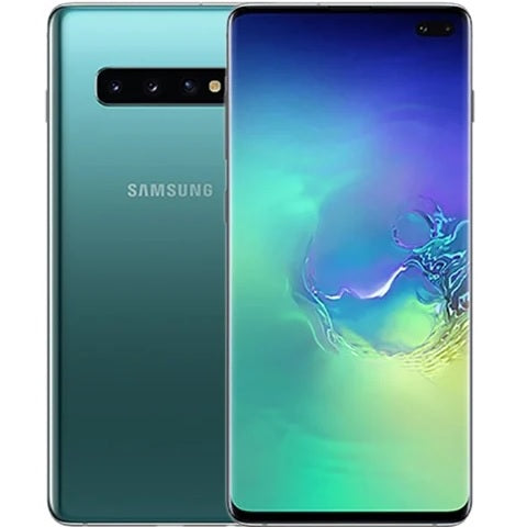 Samsung Galaxy S10 Plus 128GB Dual Sim Unlocked Prism Green Grade B Preowned