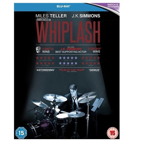 Blu-Ray - Whiplash (15) Preowned