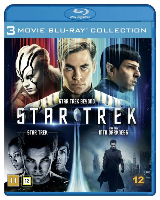 Blu-Ray - Star Trek: Three Movie Collection 12+ Preowned