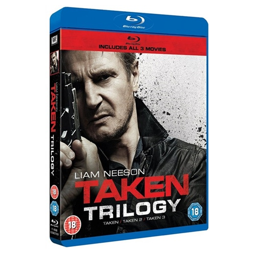 Blu-Ray - Taken: Trilogy 18+ Preowned