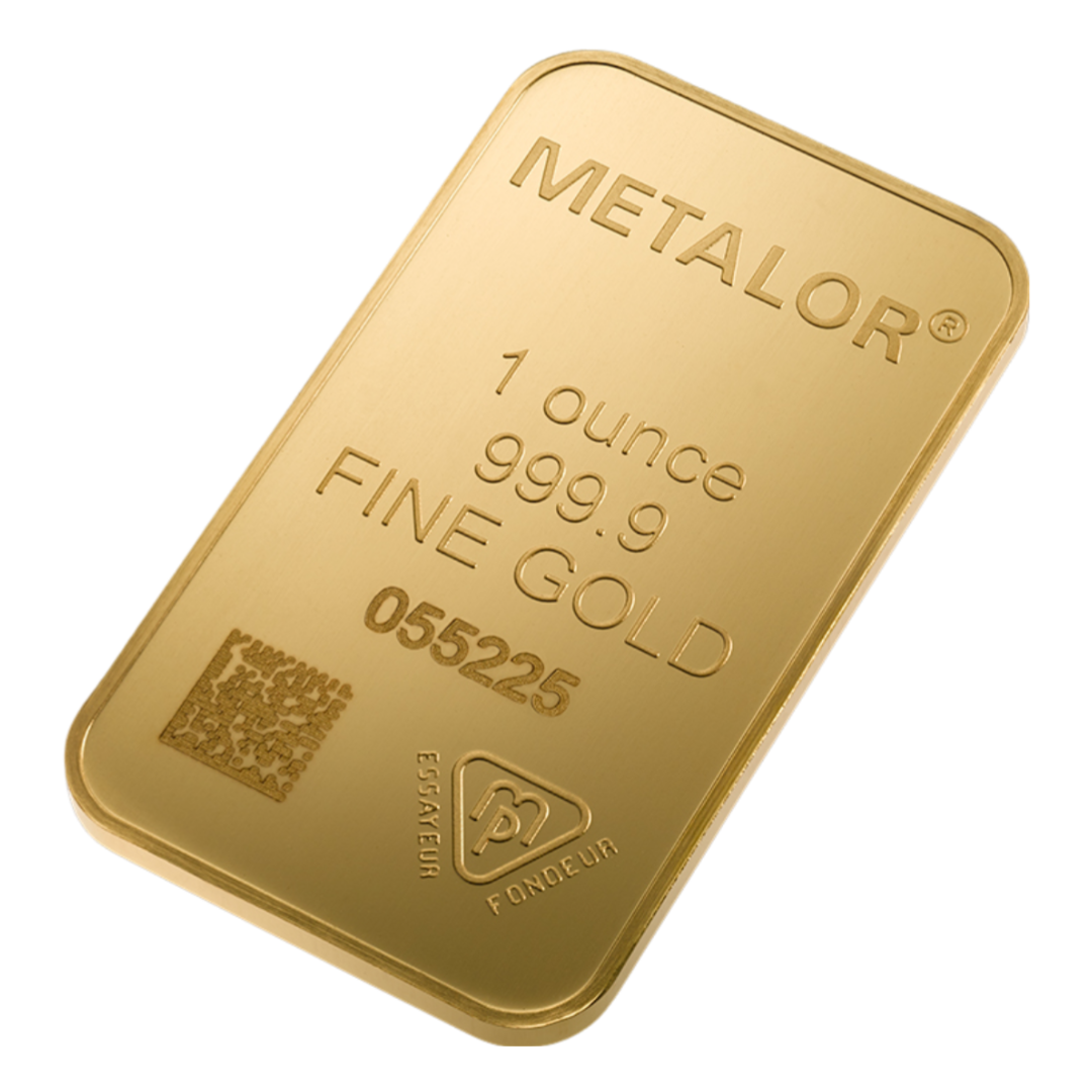 Metalor 1oz Gold Bar