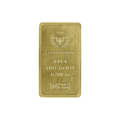 Germania Mint 1/200oz Au999.9 Stamped Bar