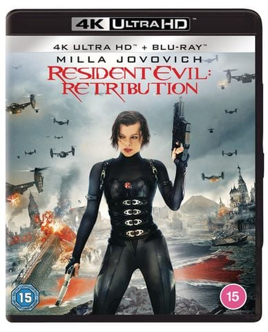 4K Blu-Ray - Resident Evil Retribution (15) Preowned