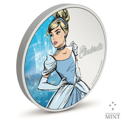 Disney - Disney Princess - Cinderella 1oz Silver Coin