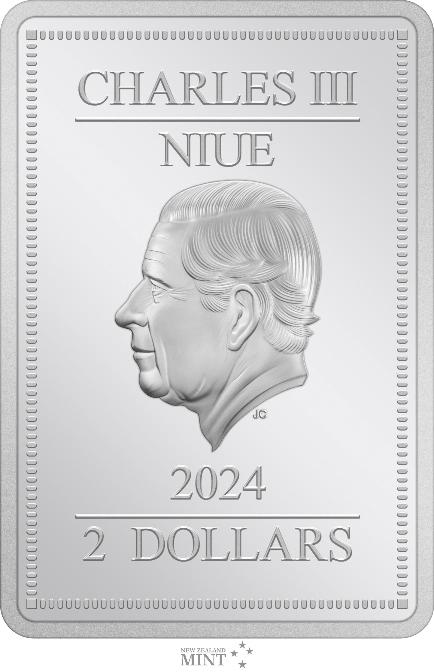 Warner - Patronus: Harry Potter 1oz Silver Coin