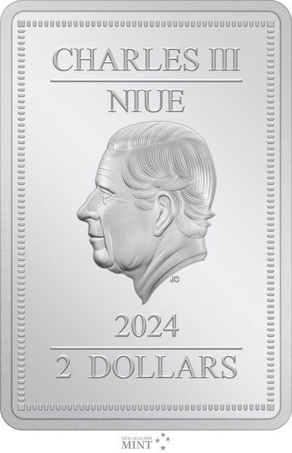 Warner - Patronus: Harry Potter 1oz Silver Coin