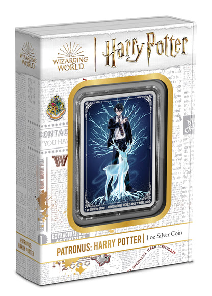 Warner - Patronus: Harry Potter 1oz Silver Coin