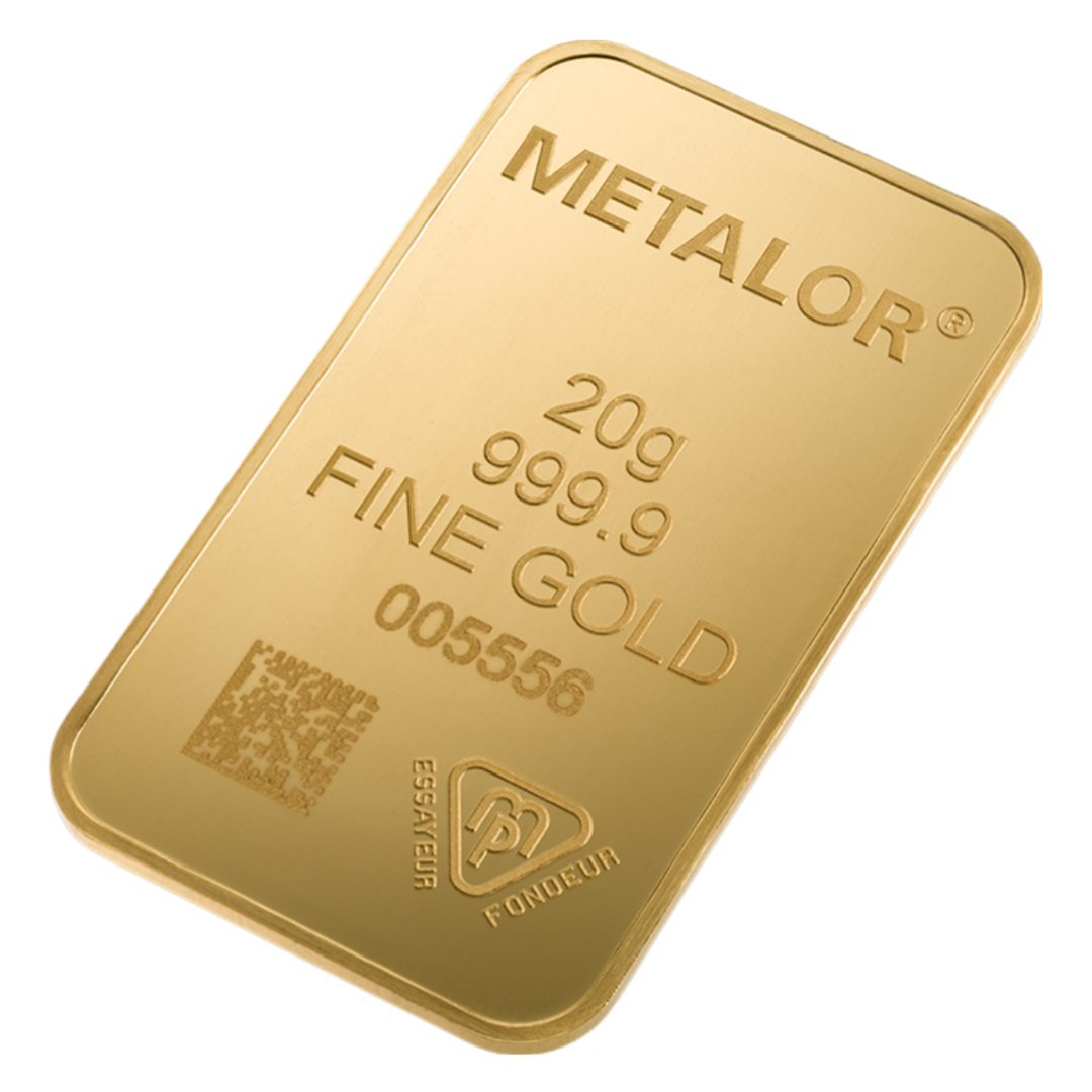 Metalor 20g Gold Bar