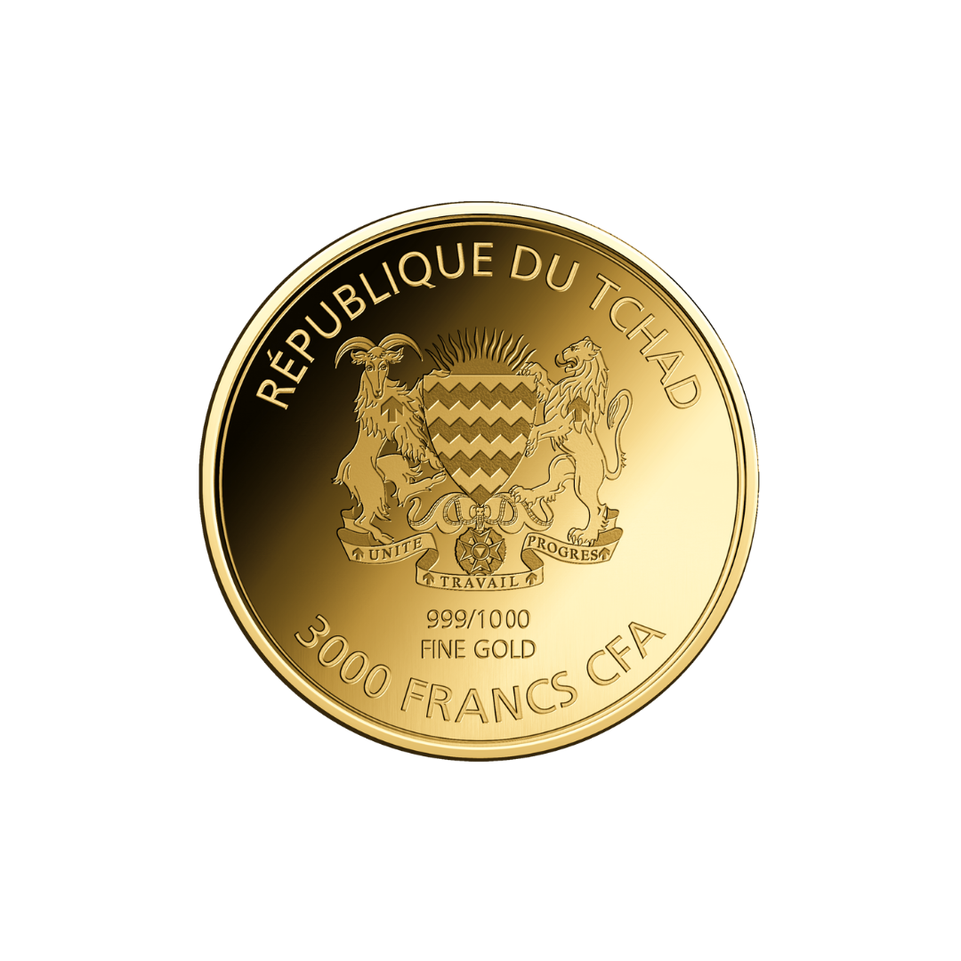 Coca Cola Santa Coin Card 999/1000 1/1000oz - Gold Gift