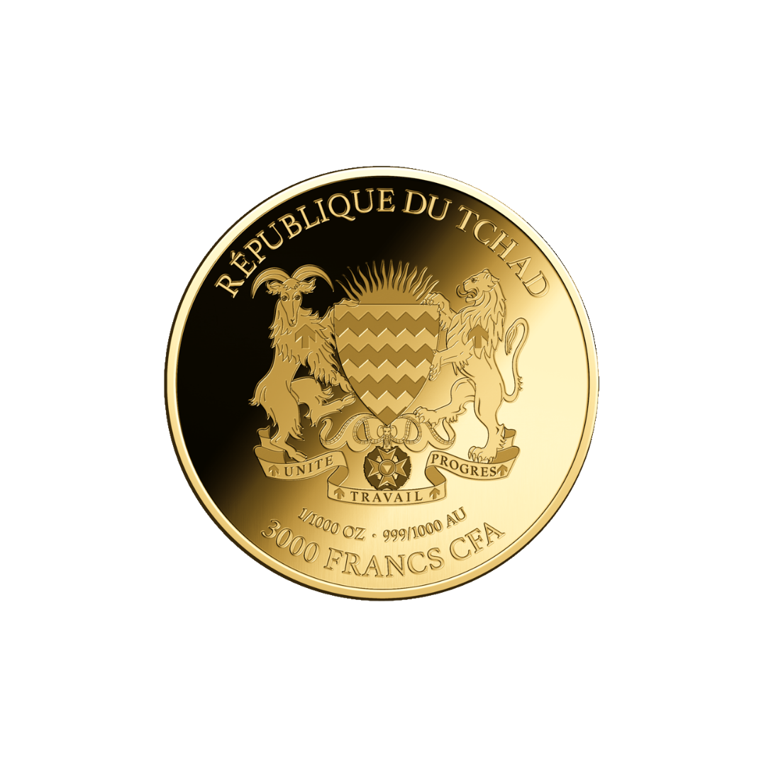 Valentines Day Coin Card 999/1000 1/1000oz - Gold Gift