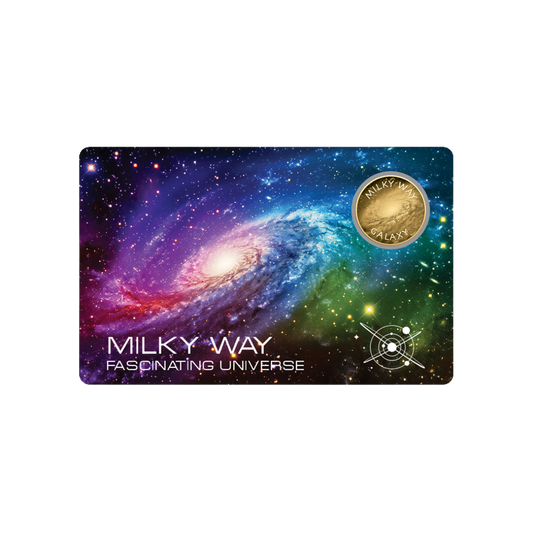 Universe Milky Way Coin Card 999/1000 1/1000oz - Gold Gift