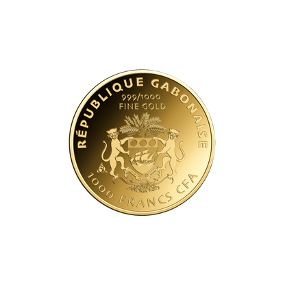 Universe Neutron Star Coin Card 999/1000 1/1000oz - Gold Gift