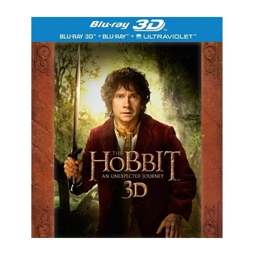 Blu-Ray - The Hobbit An Unnexpected Journey 3D (12) Preowned