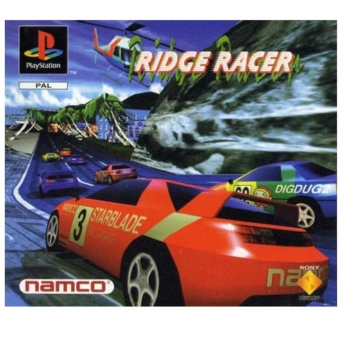 PS1 - Ridge Racer With Manual Boxed (3+) Preowned