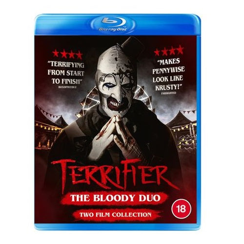 Blu-Ray - Terrifier The Bloody Duo Two Film Collection (18) Preowned