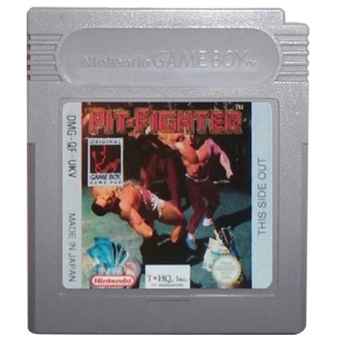 Gameboy - Pit Fighter Unboxed Preowned