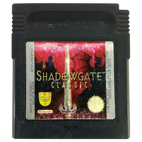 Gameboy - Shadow Gate Classic Unboxed Preowned