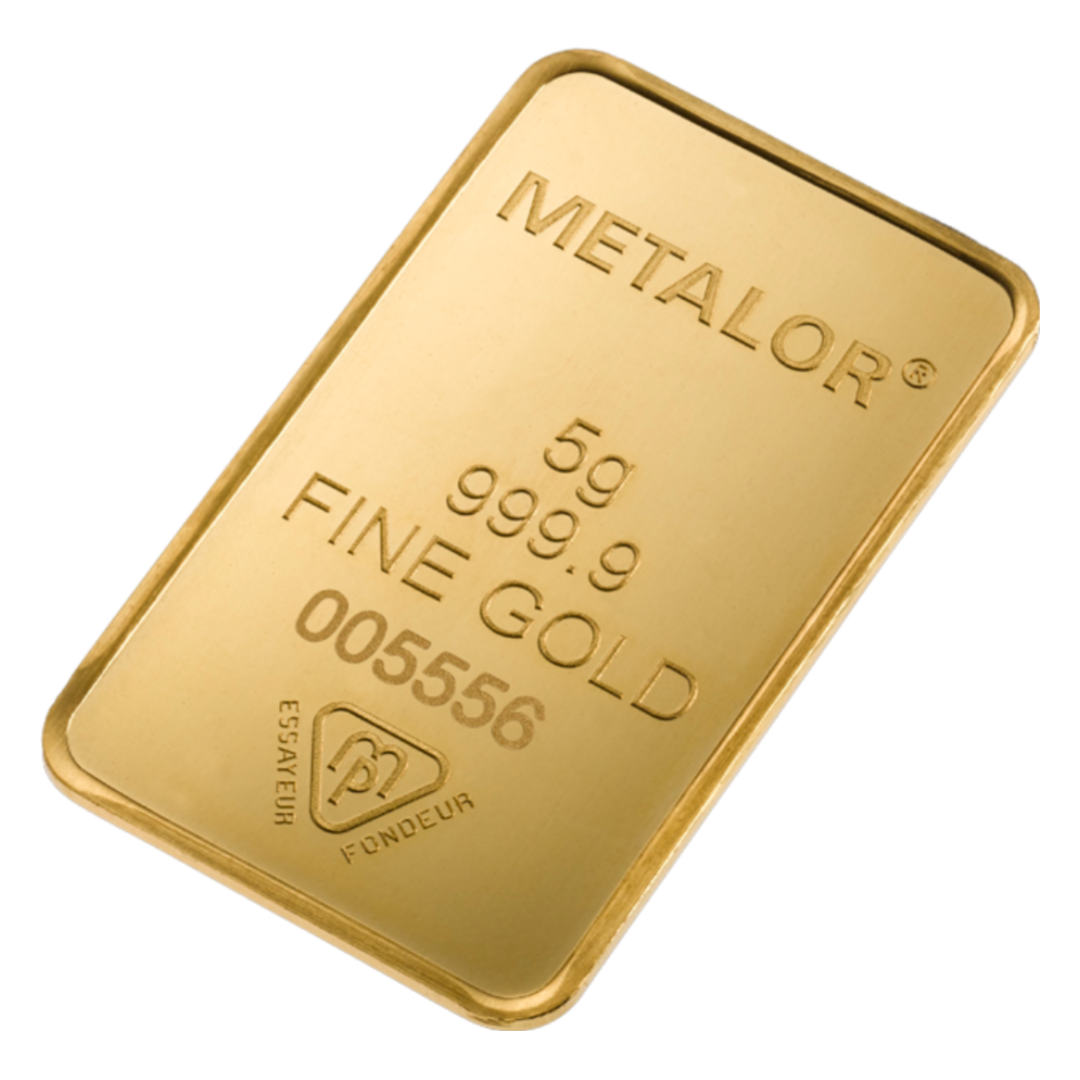 Metalor 5g Gold Bar