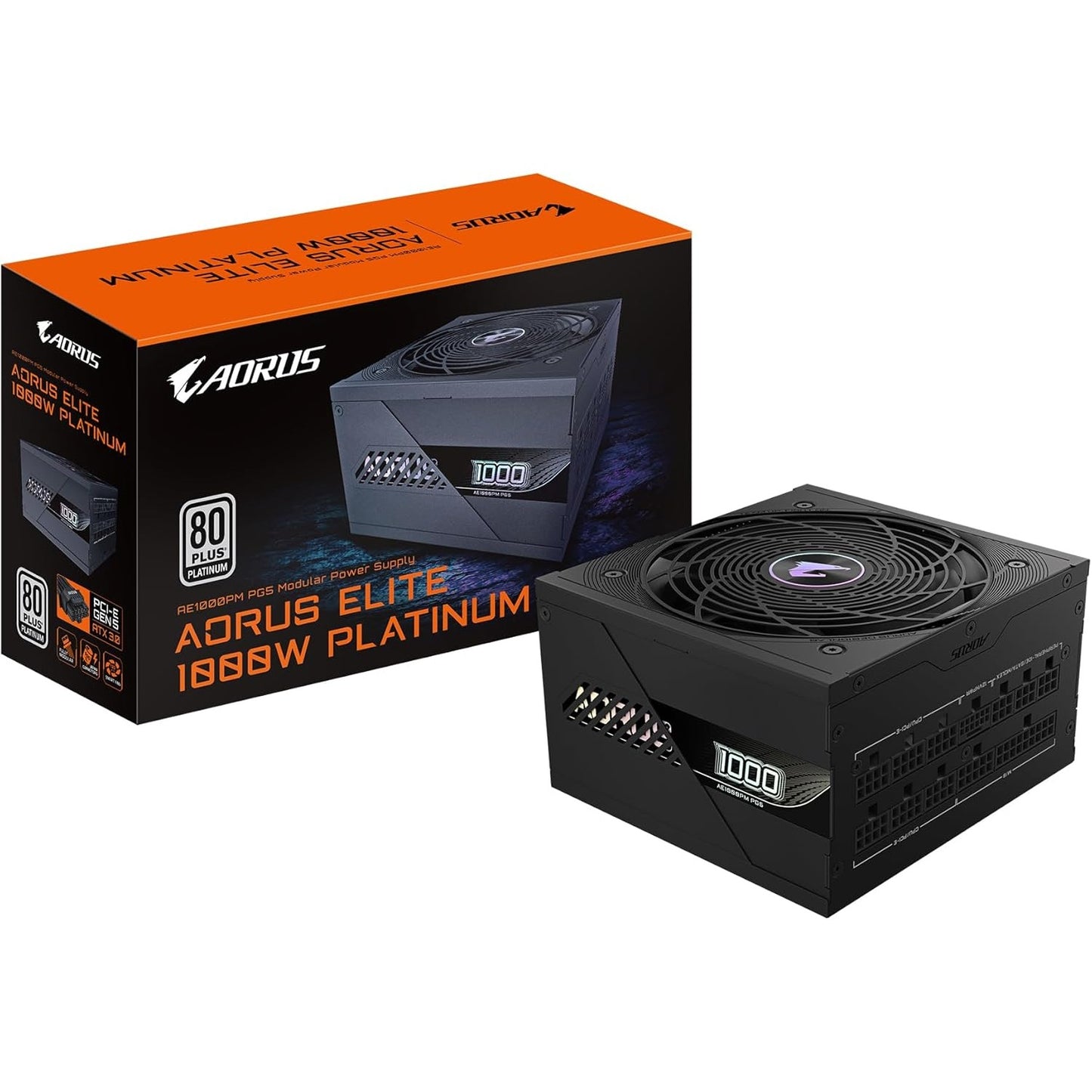 Gigabyte AORUS ELITE P1000W 80 Plus Platinum PSU Grade A Preowned