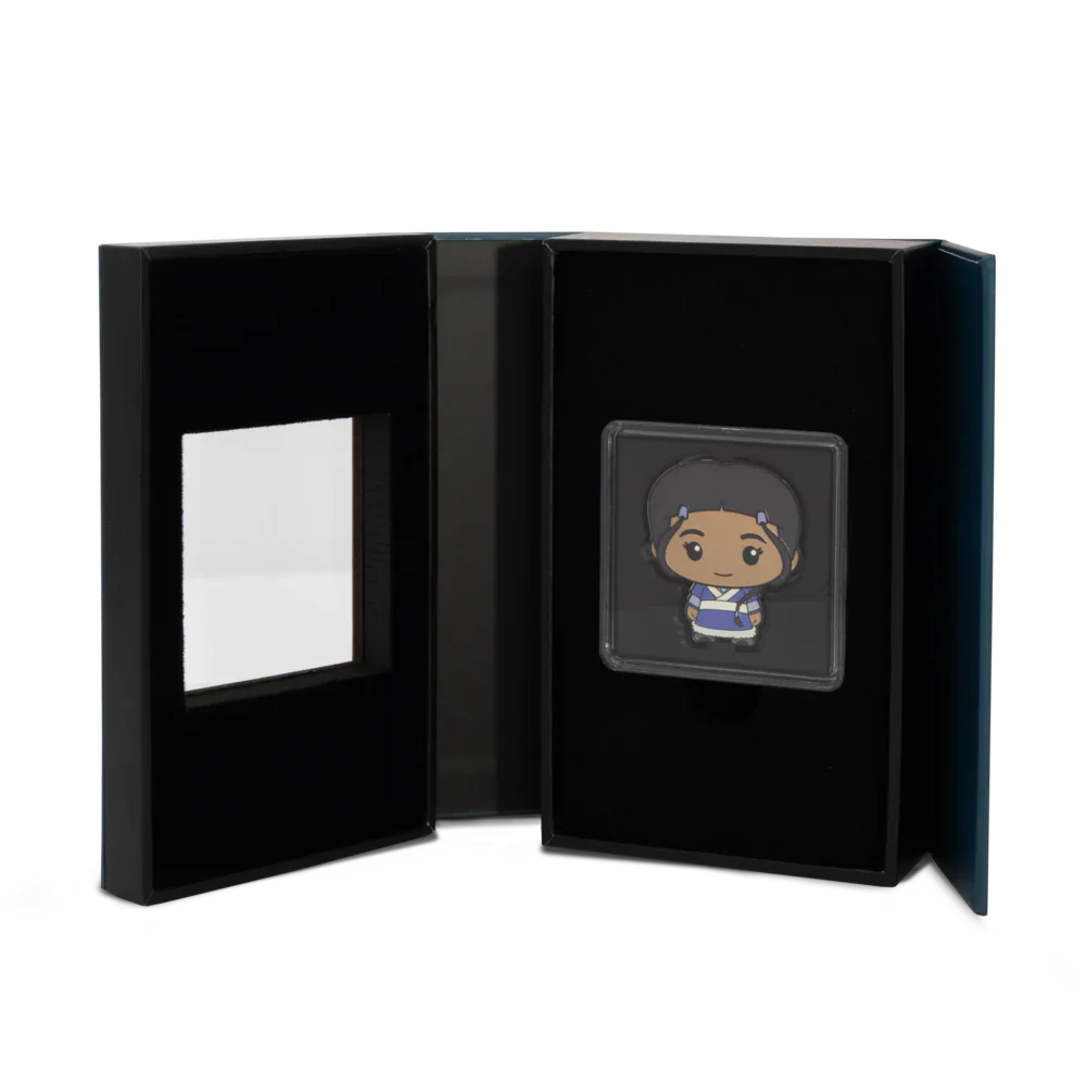 Nicktoons - Avatar The Last Airbender Chibi Series -2. Katara 1oz Silver Coin