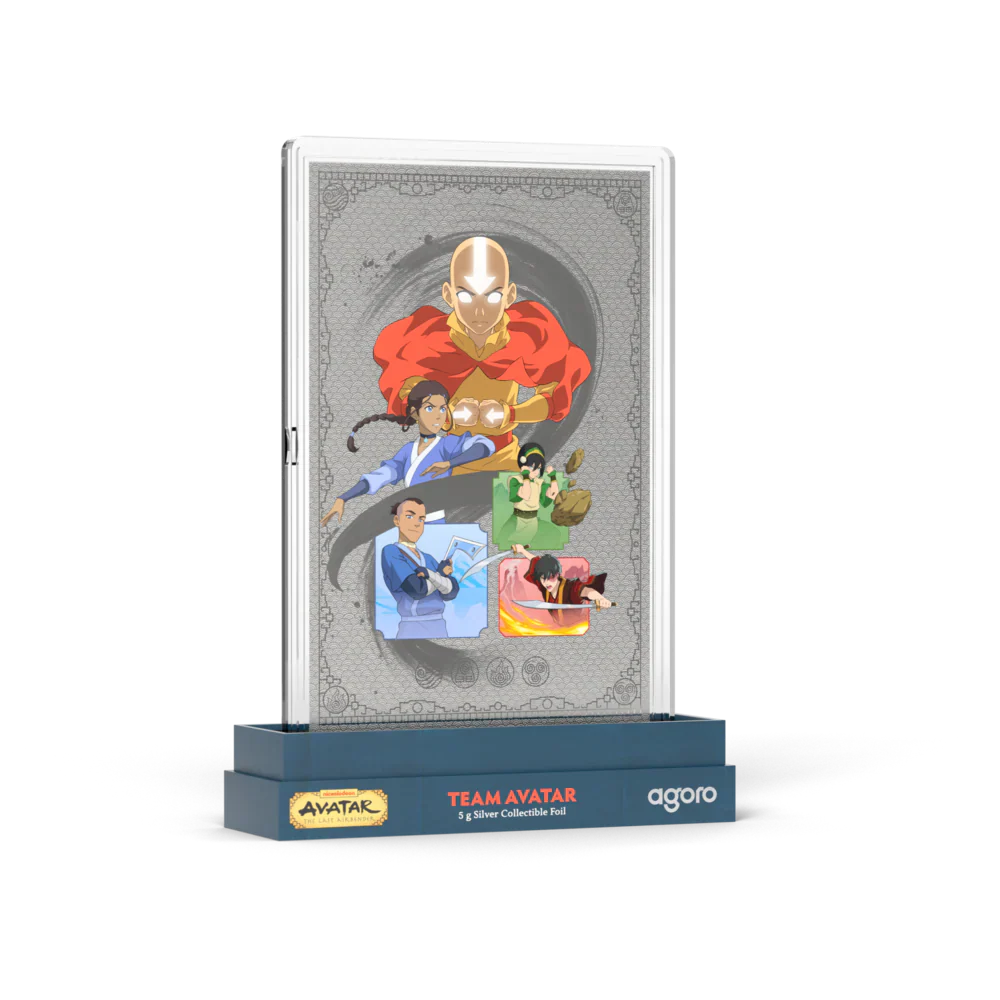 Avatar The Last Airbender - Team Avatar 5g Silver Foil