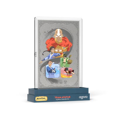 Avatar The Last Airbender - Team Avatar 5g Silver Foil