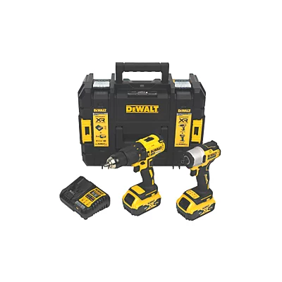 DeWalt DCK2063P2T - Drill Driver and Impact Driver Kit With X2 10.8v Batteries & Charger Grade B Preowned Collection Only