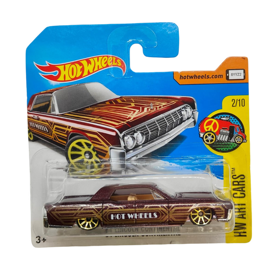 HW Art Cars - '64 Lincoln Continental 2017 Brown 15/365 Preowned