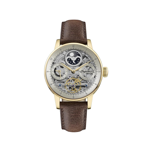 Ingersoll The Jazz Mens 42mmm Automatic Moonphase Watch Grade B Preowned