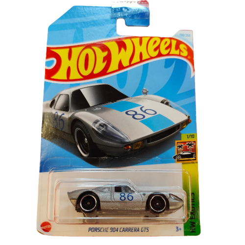 Hot Wheels - HW Exotics 158/250 Porsche 904 Carrera GTS Silver (3+) Preowned