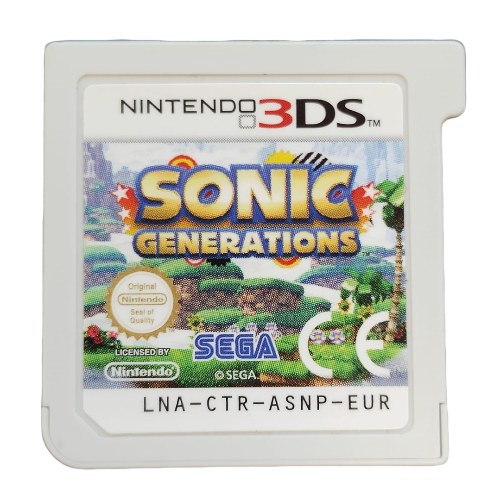 3DS - Sonic Generations (7) Unboxed Preowned