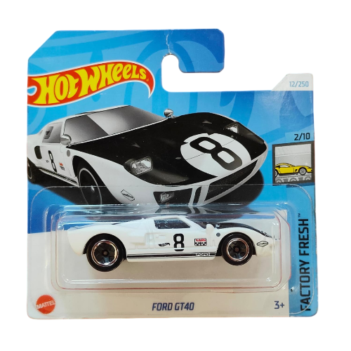 Hot Wheels - Factory Fresh 12/250 Ford GT40 (3+) Preowned