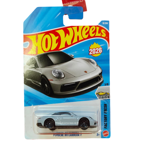 Hot Wheels - Porsche 911 Carrera T Factory Fresh 2026 15/250 Preowned