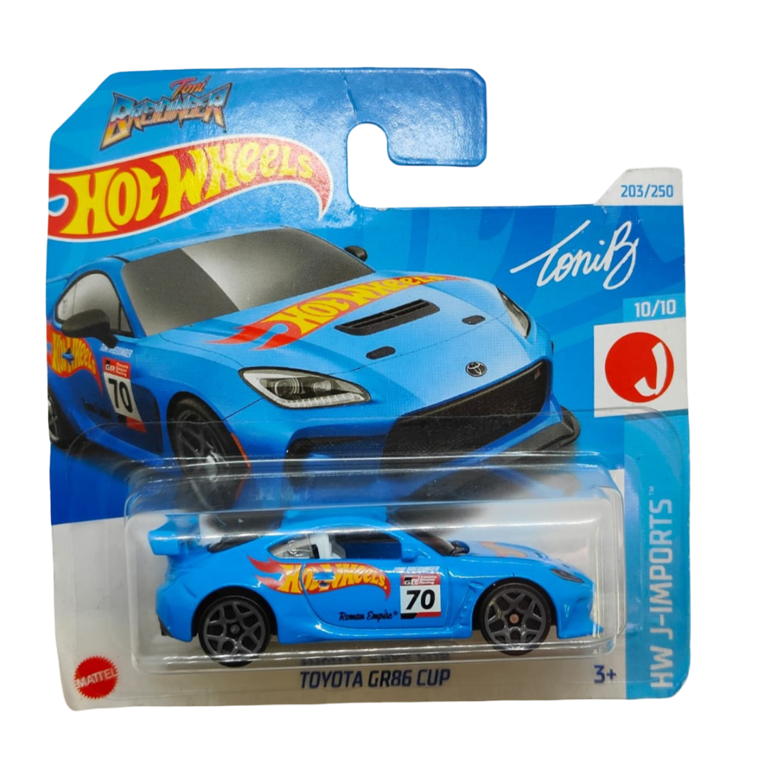 Hot Wheels J Imports - Toyota GR86 Cup 2024 Blue 203/250 (3+) Preowned