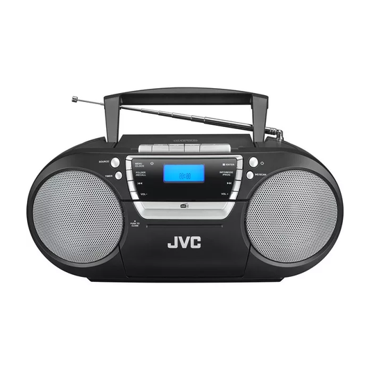 JVC RC-D322B Boombox Black Grade B Preowned