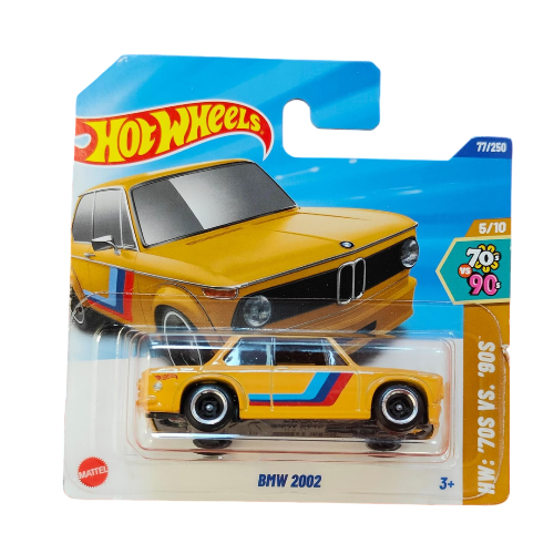 Hot Wheels - HW: '70s Vs '90s 77/250 BMW 2002 (3+) Preowned