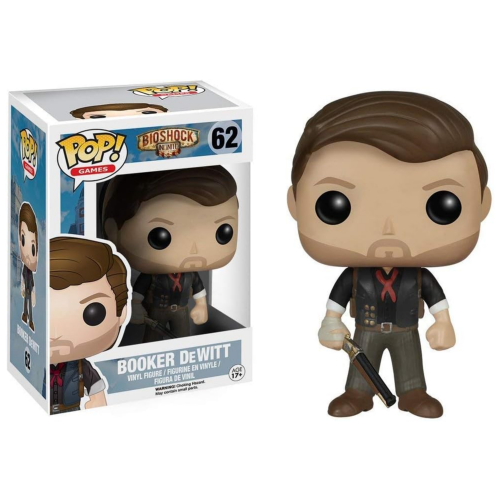 Funko Pop! - Bioshock [62] Booker De Witt (3) Preowned