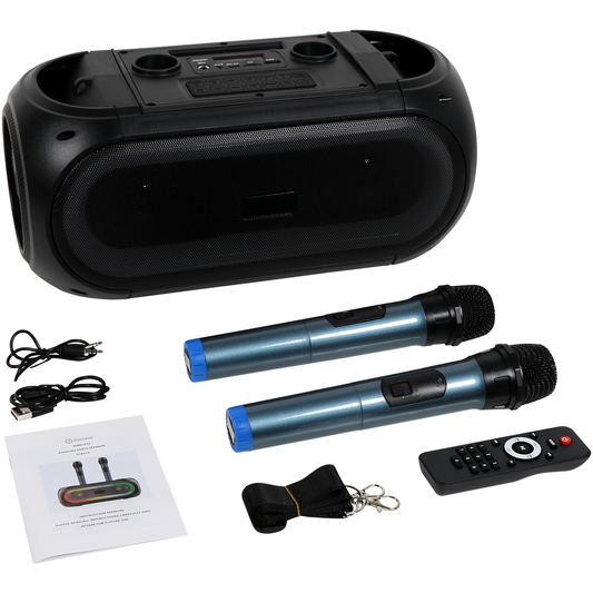 New Sensei Wireless Karaoke Party Speaker Grade B Preowned