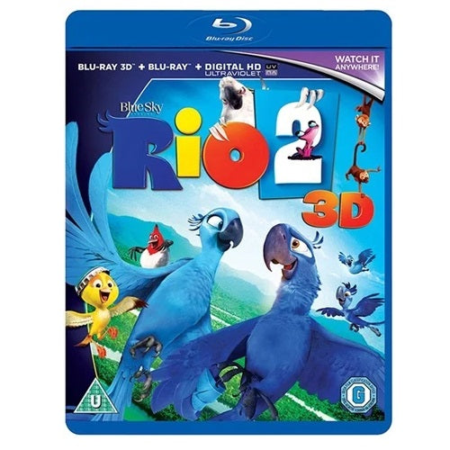 Blu-Ray - Rio 2 3D (U) Preowned