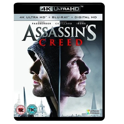 4K Blu-Ray - Assassin's Creed (12) Preowned