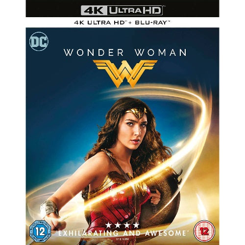 4K Blu-Ray - Wonder Woman (12) Preowned