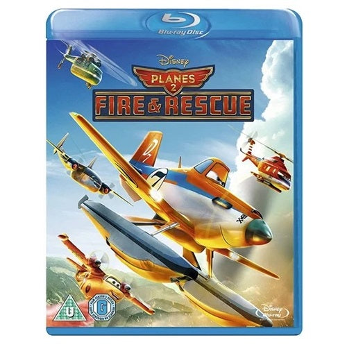 Blu-Ray - Planes 2 Fire & Rescue (U) Preowned