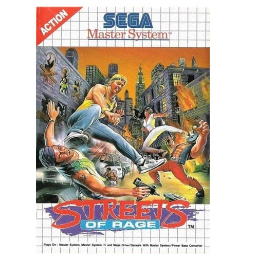 Master System - Streets Of Rage Boxed Preowned