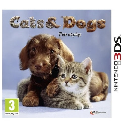 3DS - Cats & Dogs Pets At Play (3) Preowned